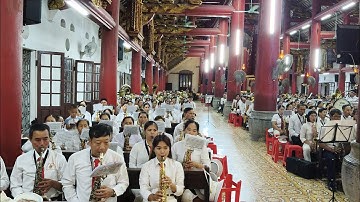 Thánh Phanxicô xaviê Hội Kèn Hiệp Nhất Giáo Hạt Ninh Cường Hành Hương Năm Thánh Đền Thánh Ninh Cường