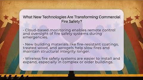 What New Technologies Are Transforming Commercial Fire Safety? - Inside the Firehouse