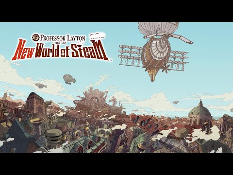 Professor Layton and the New World of Steam ? Teaser Trailer (LEVEL5 VISION 2023 Ver.)