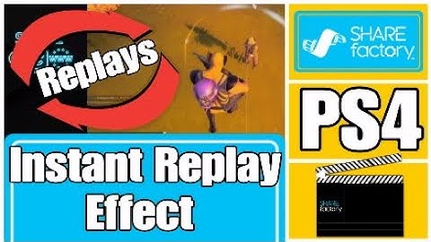 How to add instant replay effect on Sharefactory videos (Nice and easy and effective)