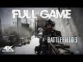 BATTLEFIELD 3 Full Game Campaign [4K60FPS]