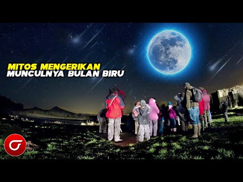 Mengungkap Kejadian Mistis di Balik Kemunculan Bulan Biru!! Live Fenomena Bulan Biru Hari ini