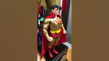 DC Super Powers: SUPERMAN GOLD By McFarlane Toys! #superman #shorts @learnfromtoys.tjantana