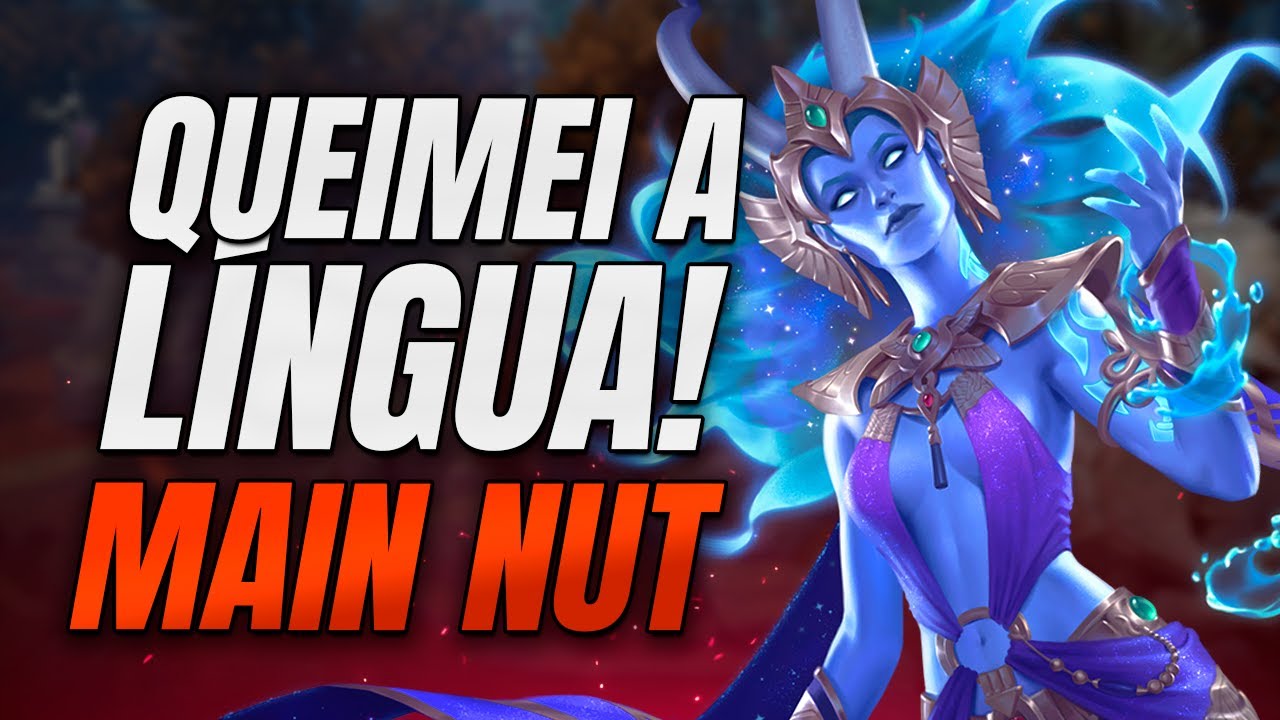 É, EU QUEIMEI A LÍNGUA! AGORA JOGAR DE NUT TÁ BOM DEMAIS! SMITE 2 - YouTube