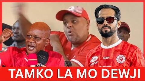 MO DEWJI ATOA TAMKO SAKATA LA MANGUNGU NA MASHABIKI WA SIMBA , AWAJIBU MASHABIKI "sio muda wa lawama