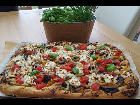 [pizza-végétarienne-aux-légumes-de-saison]-[pate-à-pizza-maison]