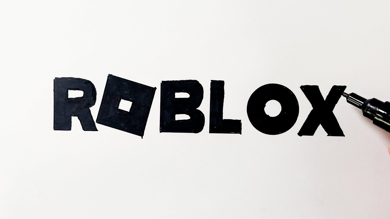 How to Draw the Roblox Logo 