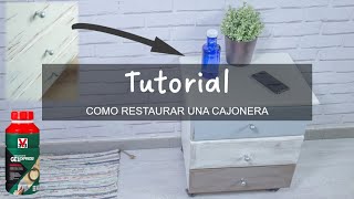 Tutorial V33 - Como restaurar una cajonera 