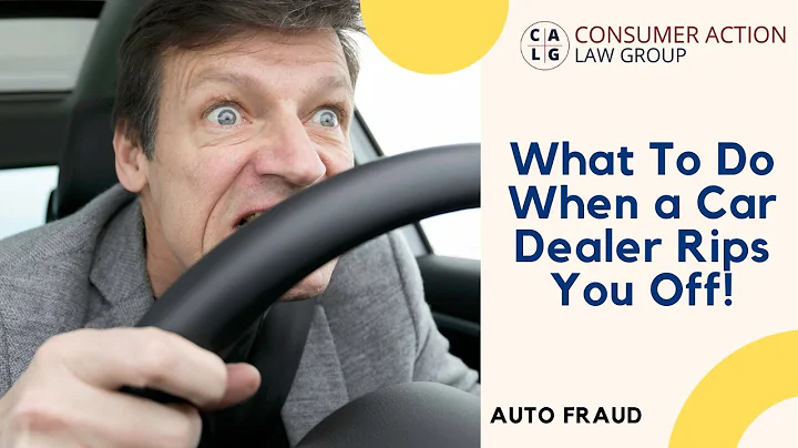 Lawyers for Auto Fraud - What Do I Do If My Car Dealer Ripped Me Off?