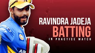 Ravindra Jadeja Batting  | CSK Practice Match | IPL 2021| CRICKET PORT |