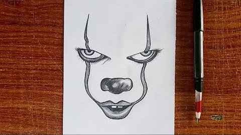 How to Draw Pennywise Easy Step by Step | IT Movie Clown Drawing Tutorial