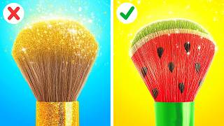 Rich Vs Poor Drawing And Painting Tricks! Easy Art Hacks For Beginners by 123 GO!