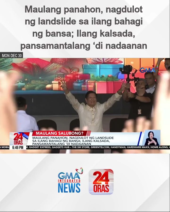 Maulang panahon, nagdulot ng landslide sa ilang bahagi ng bansa | 24 Oras
