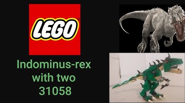 Lego creator alternate build indominus-rex with two 31058