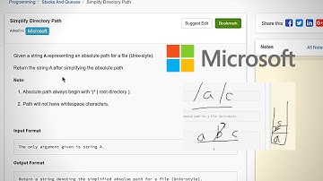 9.5 SIMPLIFY DIRECTORY PATH (Stacks and Queues)-Interviewbit #stack#programming#queue