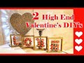 ❤ Valentines Day Decor Ideas - High End Dollar Tree DIY Valentines ❤