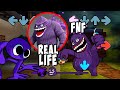 Grimace Shake FNF Character Test VS Rainbow Friends 🎶 but every turn a different the character sign