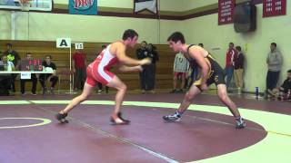 2014 Concordia Open FS61kg Brian Cowan (Brock) vs Chris McIssac (Mariposa)