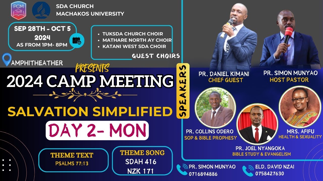 DAY 2 CAMP MEETING 2024 - YouTube