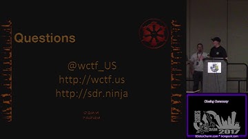 BSidesCharm 2017 Closing