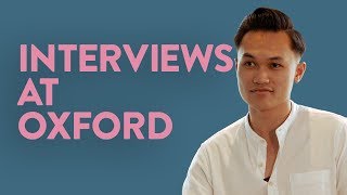 Interviews at Oxford