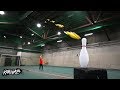 PAPER AIRPLANE TRICK SHOTS | KAMIWAZA