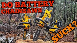 Are They Junk? Dewalt Battery Chainsaws. Buyers Guide. Dewalt 60V 14' Top Handle Chainsaw