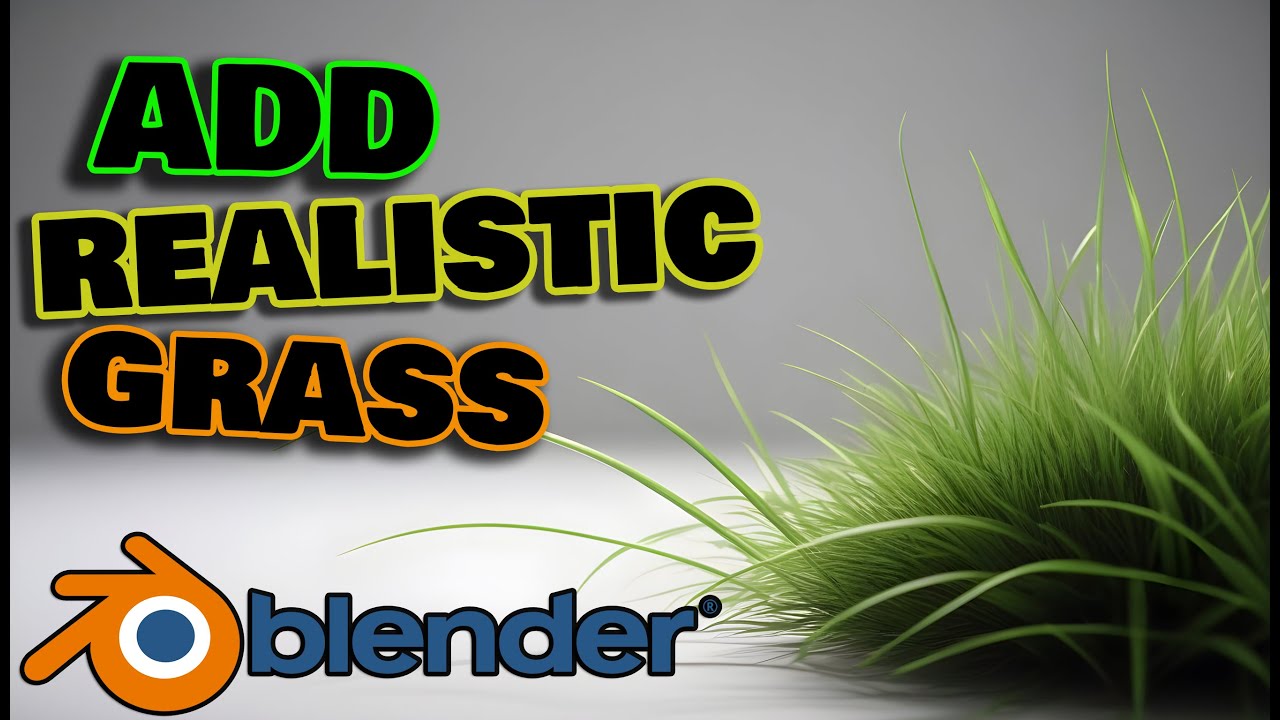 How To Add Grass In Blender 3d Blender Grass Scatter Addon