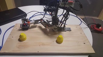 Pick & Place SCARA Mindstorm LEGO Robot using Raspberry Pi.