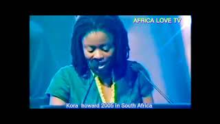 WERRASON  KORA HOWARD  2005 IN SOUTH AFRICA  BEST AFRICAN ARTIST