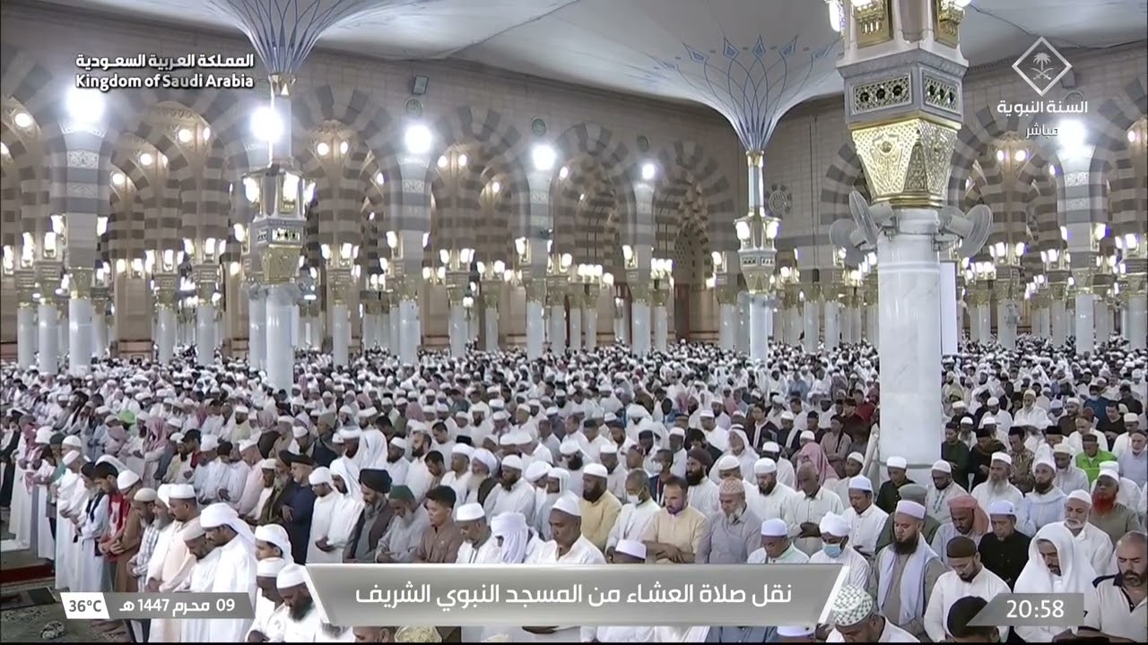 صلاة العشاء للشيخ عبدالله البعيجان 9 محرم 1447هـ‏