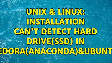 Unix & Linux: Installation can