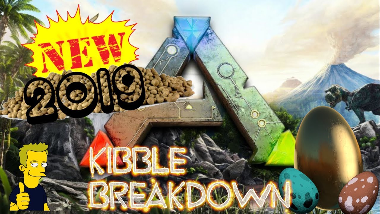 Ark New Kibble Chart