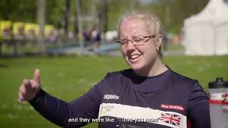 The world cheered on Lisa Johnston at the Invictus Games, Hague.🙌