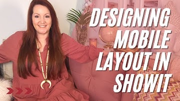 Designing mobile layout in Showit