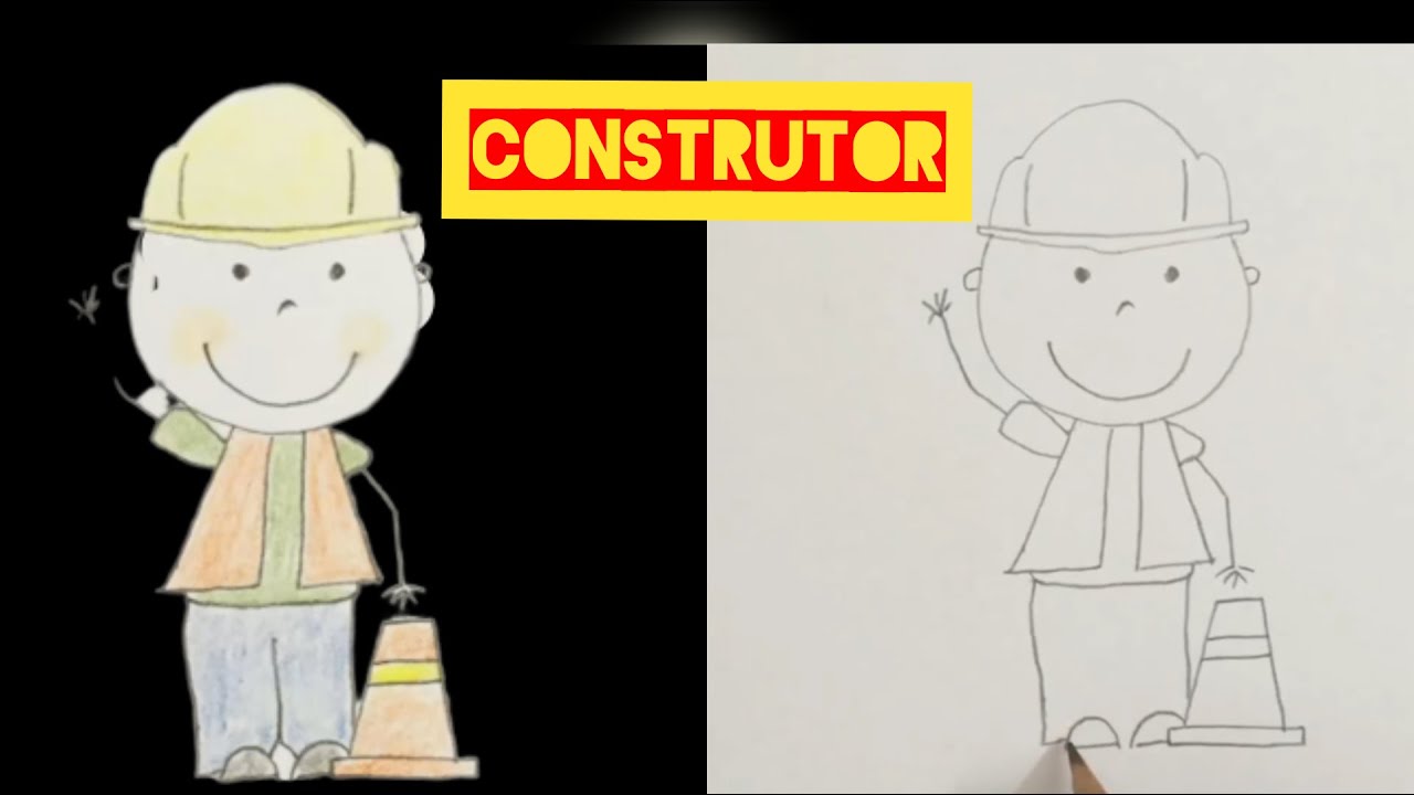 COMO DESENHAR O CONSTRUTOR DE ROBLOX - PASSO A PASSO 