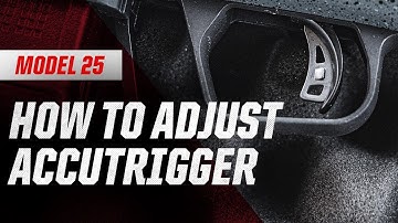 How to Adjust the AccuTrigger on a Savage Model 25