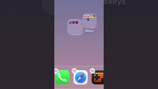 Folders in iPad Dock