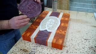 Montreal Canadiens logo cutting board