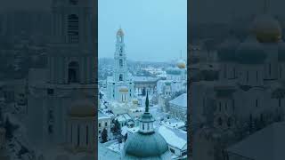 Невероятная Красота Зимней Троице Сергиевой Лавры