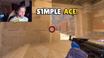 S1MPLE Gets An Ace with his insane Aim! G2 M0NESY is insane! CSGO Highlights