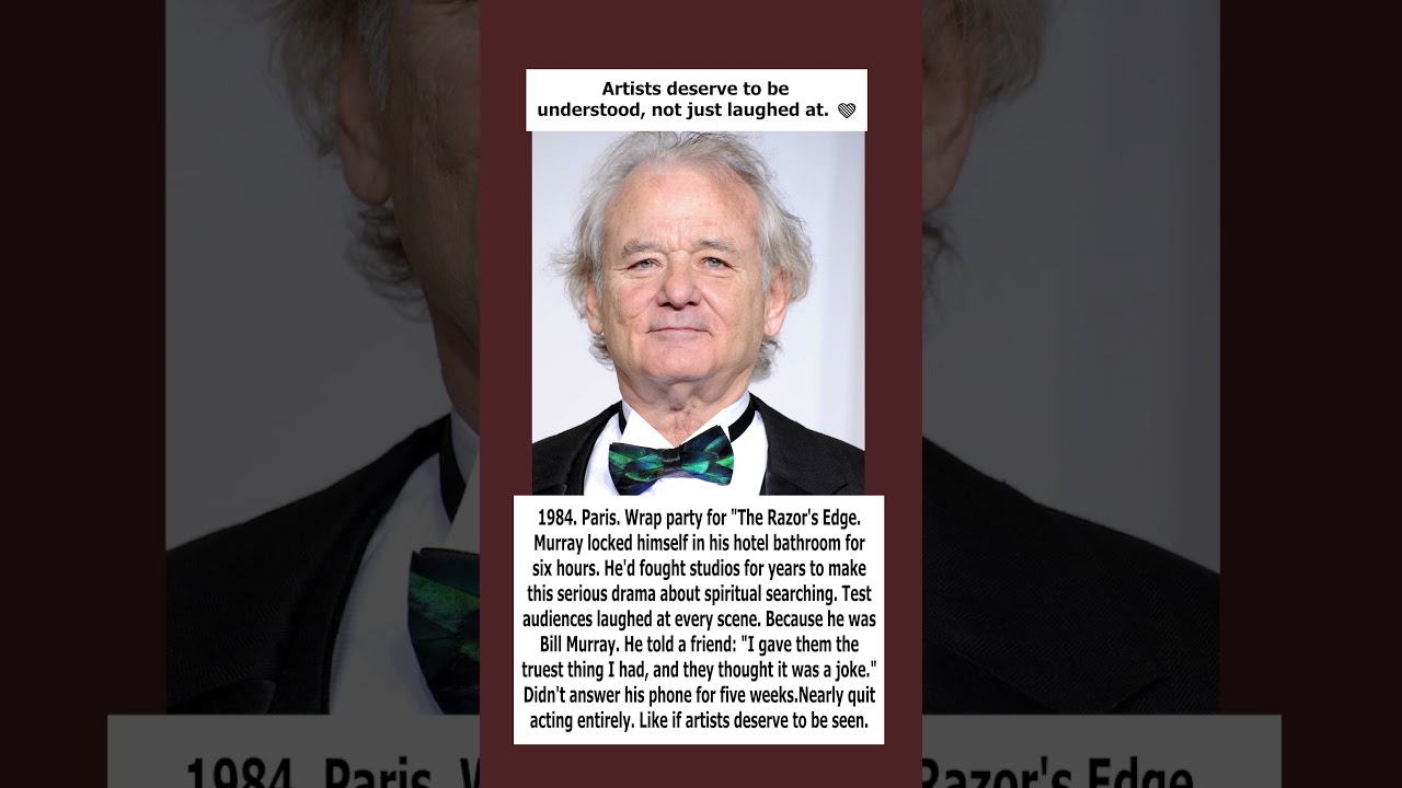 Bill Murray Nearly Quit Acting After This Devastating Movie Failure 💔🎬
