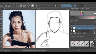 ONE WEEK PORTRAIT | Day 1: Efficient Sketching
