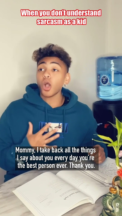 When you don’t understand sarcasm as a kid…😂💀 #comedy #viral