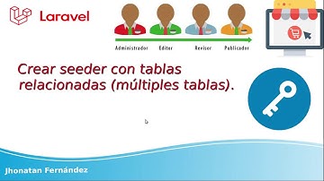 04 Crear Seeder con tablas relacionadas múltiples tablas - Roles y Permisos Laravel 7