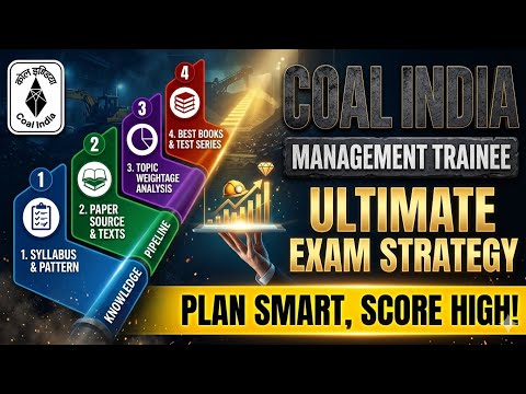 Coal India MT Preparation Strategy: Syllabus, Pattern, Best Books, Paper Source & Weightage Analysis