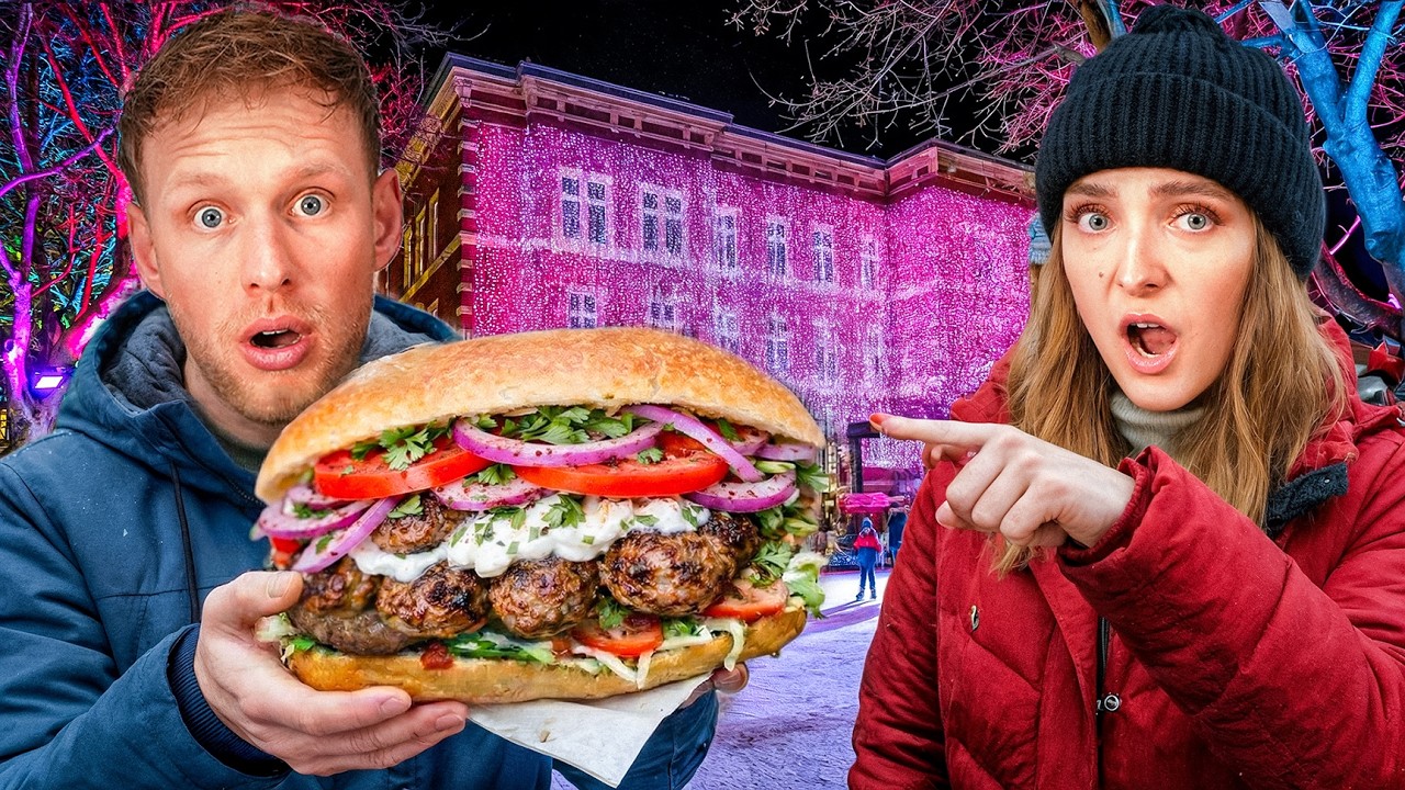 Wir testen die VERRÜCKTESTEN Weihnachtsmarktgerichte 😳🎄