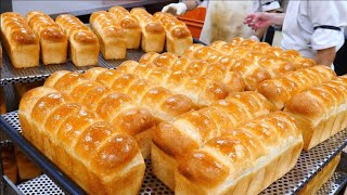 次々とパンが焼き上がる真夜中のパン工場「イスズベーカリー」