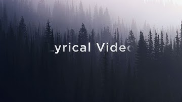 How to make Lyrical Video text effect in Premiere Pro
