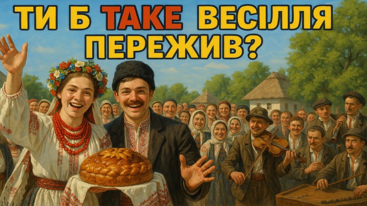 Як гуляли ВЕСІЛЛЯ в Україні 100 років тому: таємниці, які не покажуть у фільмах! | Лекція для сну 🛌